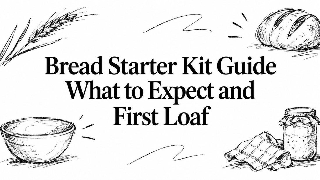 Bread Starter Kit Guide What to Expect and First Loaf