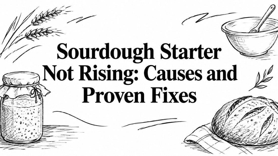 Sourdough Starter Not Rising: Causes and Proven Fixes